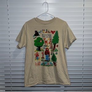 SMOKEY BEAR GRAPHIC TEE